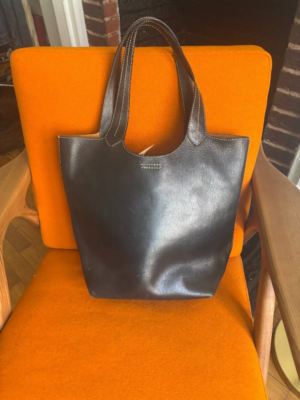Frye Leather Tote Bag